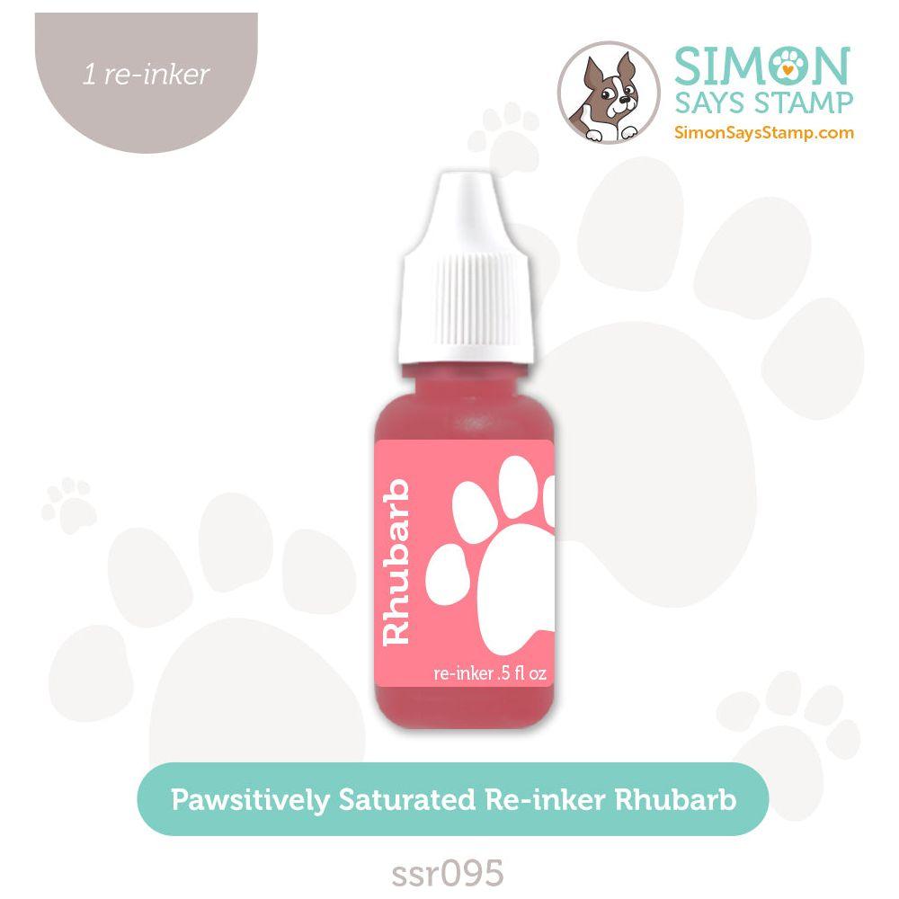 Simon Says Stamp Pawsitively Saturated Re-Inker Rhubarb ssr095 Sweet Wishes