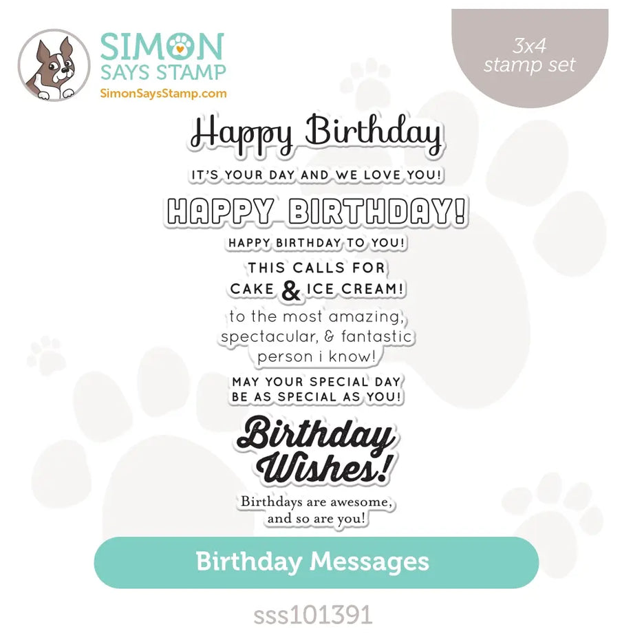 Simon Says Clear Stamps IT'S YOUR BIRTHDAY SSS101470 – Simon Says Stamp