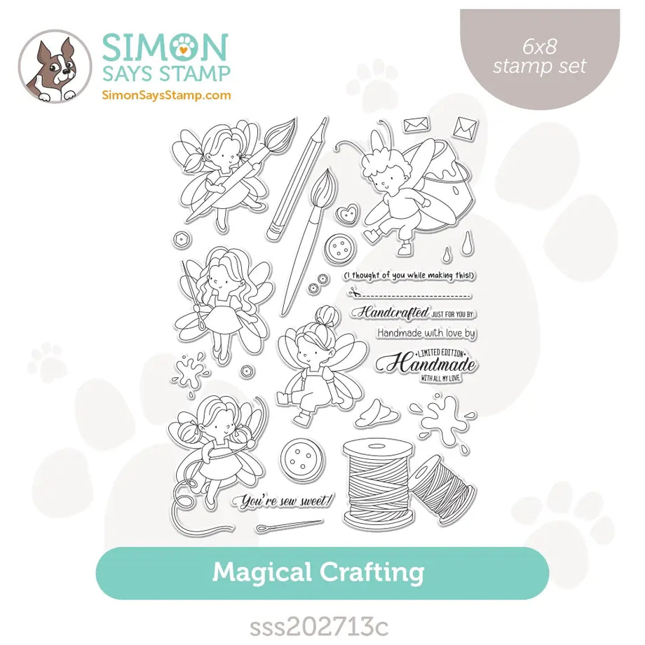 Simon Says Clear Stamps Magical Crafting sss202713c Stamptember