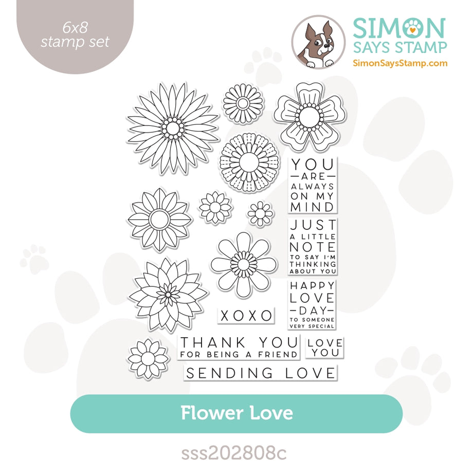 Simon Says Clear Stamps Flower Happy sss202634c – Simon Says Stamp