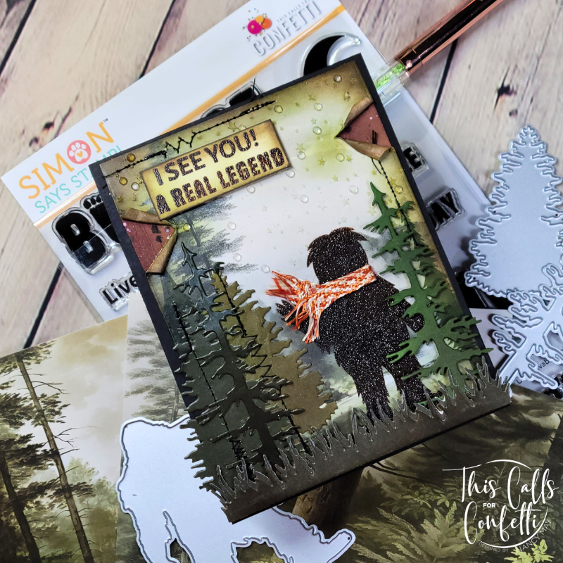 This Calls for Confetti Unbelievably Bigfoot STAMPtember Exclusive Stamps And Dies