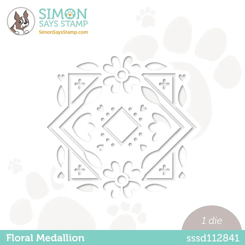 Simon Says Stamp Floral Medallion Wafer Dies sssd112841 Out Of This World