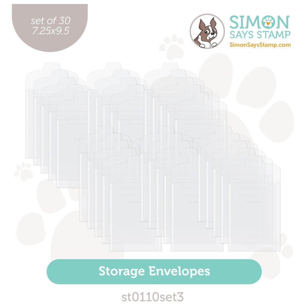 Simon Says Stamp Storage Envelopes 30 pack