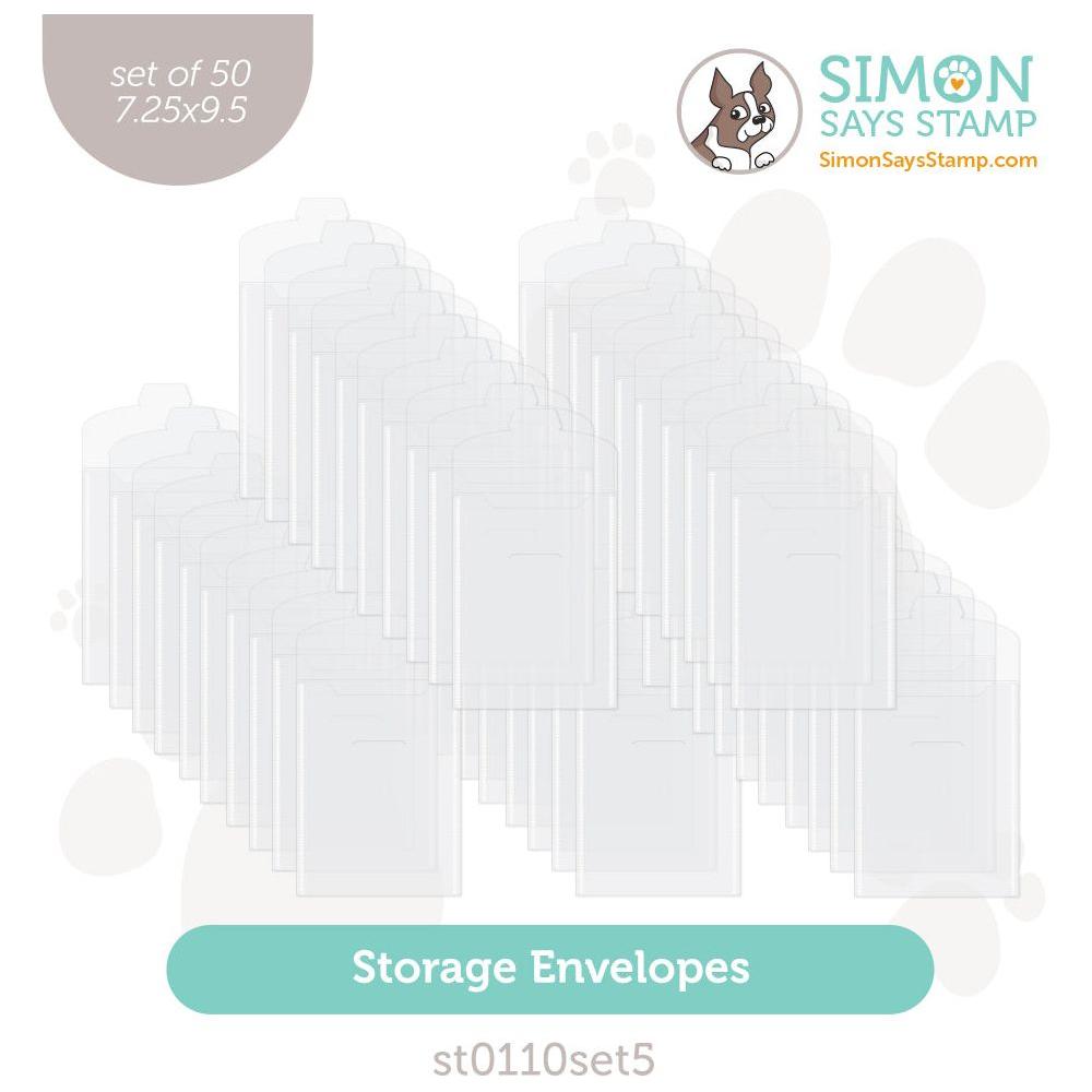 Simon Says Stamp Storage Envelopes 50 pack