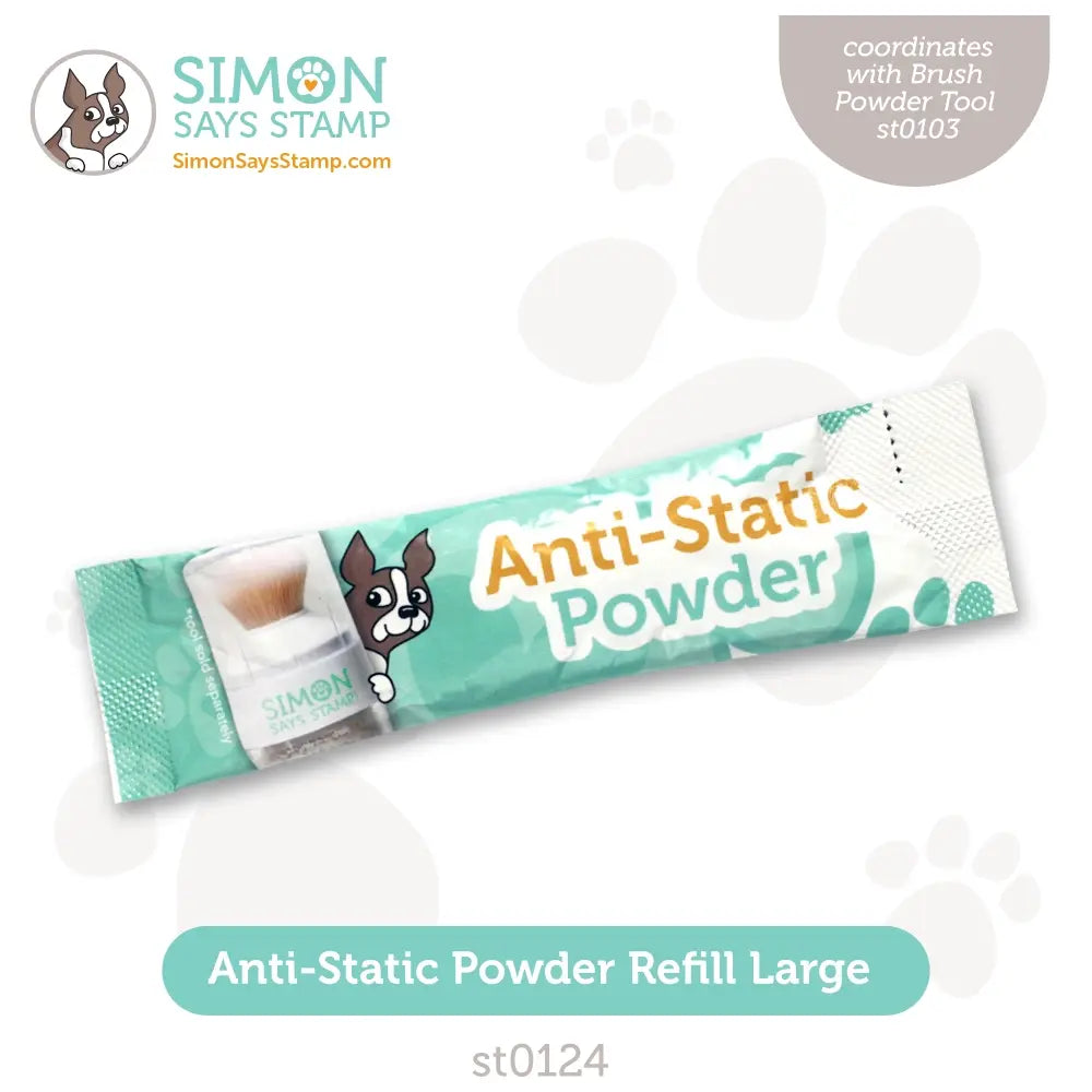 Simon Says Stamp Anti Static Powder Bulk Refill st0124 Stamptember