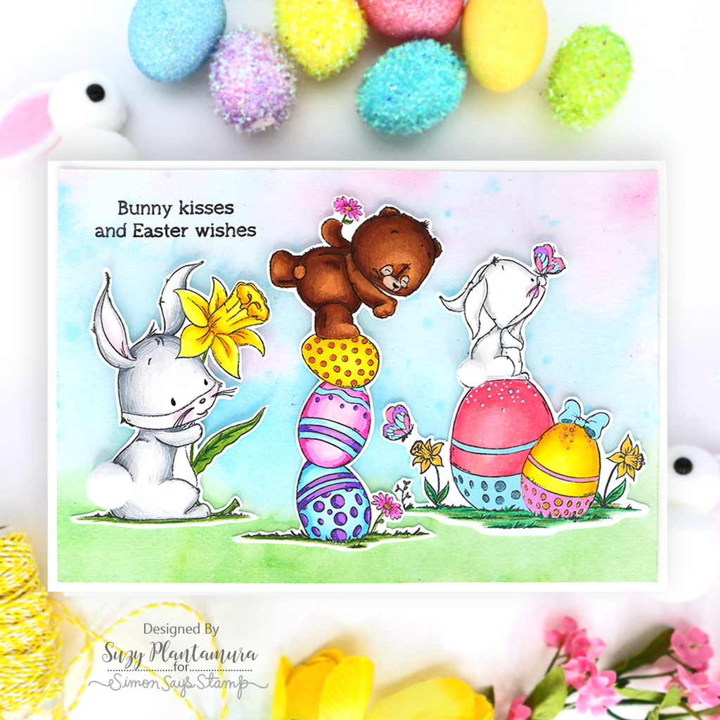 Simon Says Stamps and Dies Hoppy Easter set747he Easter Card | color-code:ALT02