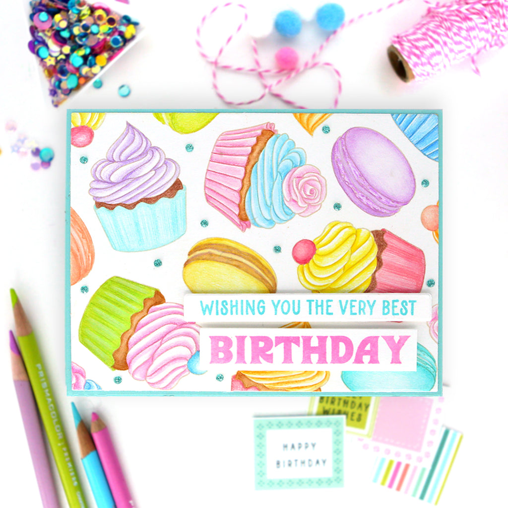 Simon Says Clear Stamps Sweet Birthday 2009ssc Birthday Card | color-code:ALT12