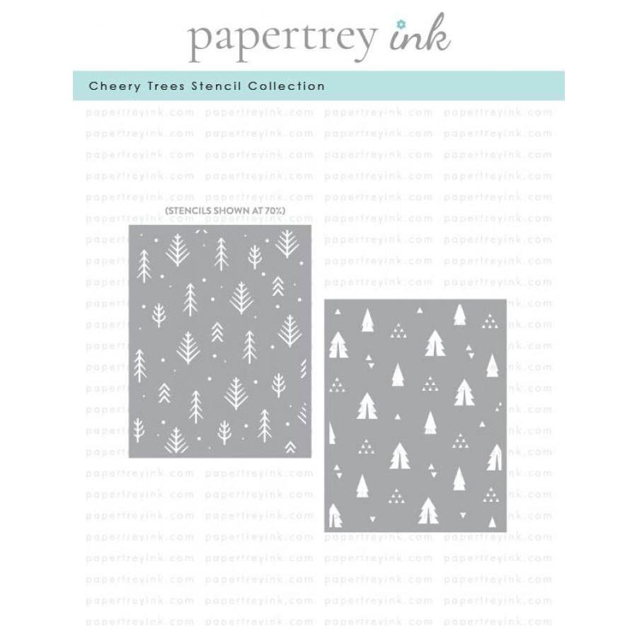 Papertrey Ink Cheery Trees Stencils-0058