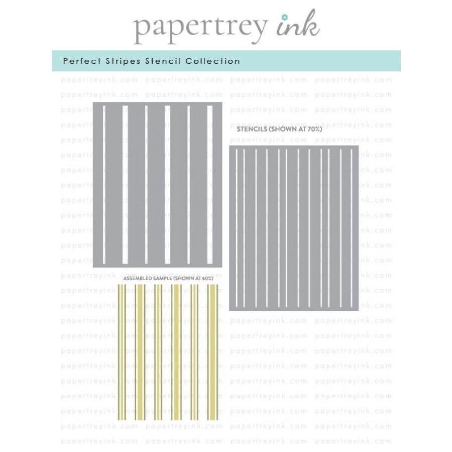 Papertrey Ink Perfect Stripes Stencils-0069