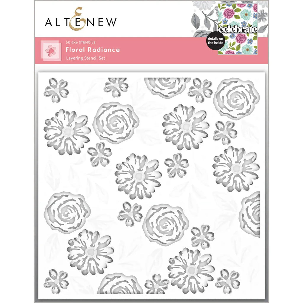 Altenew Floral Radiance Layering Stencils alt10037