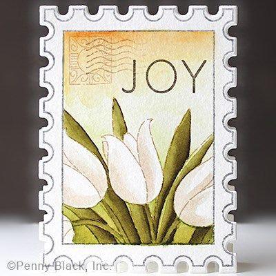 Penny Black Overflowing Clear Stamps 31-062 joy