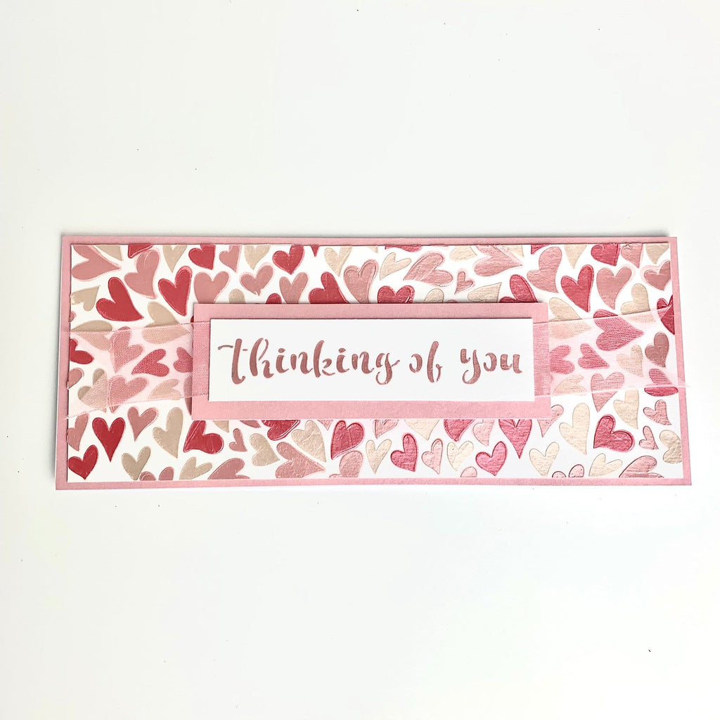 The Crafter’s Workshop Stencil Butter Blush tcw9147 thinking of you