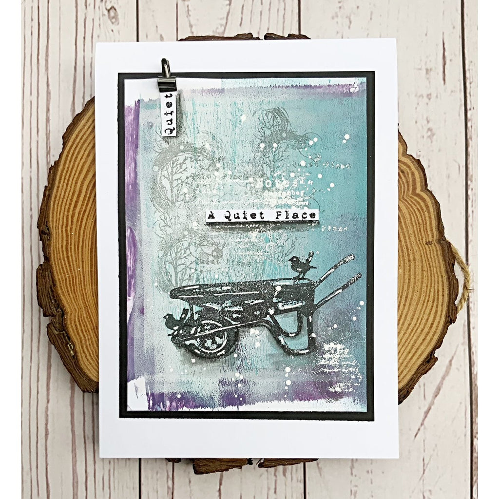 Tracy Evans Boutique Designs The Wonder of Nature A6 Clear Stamps te14 quiet place