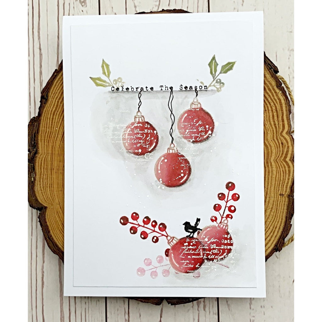 Tracy Evans Boutique Designs Decorations A7 Clear Stamps te18 season