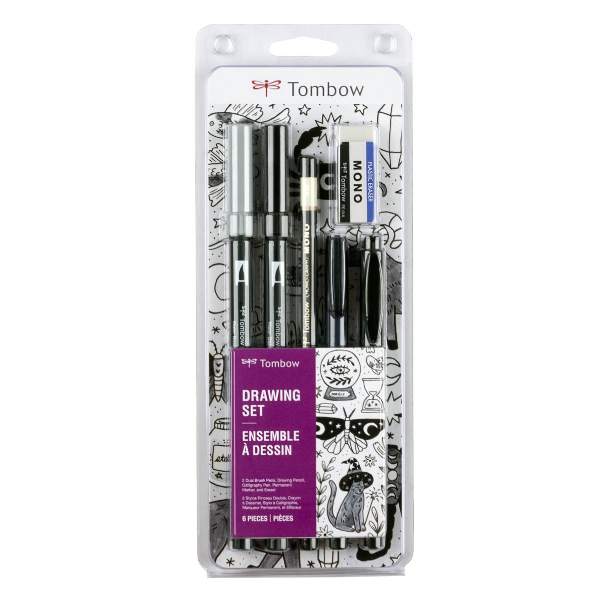 Tombow HB Pencil & Mono Eraser Set - The TipTop Paper Shop