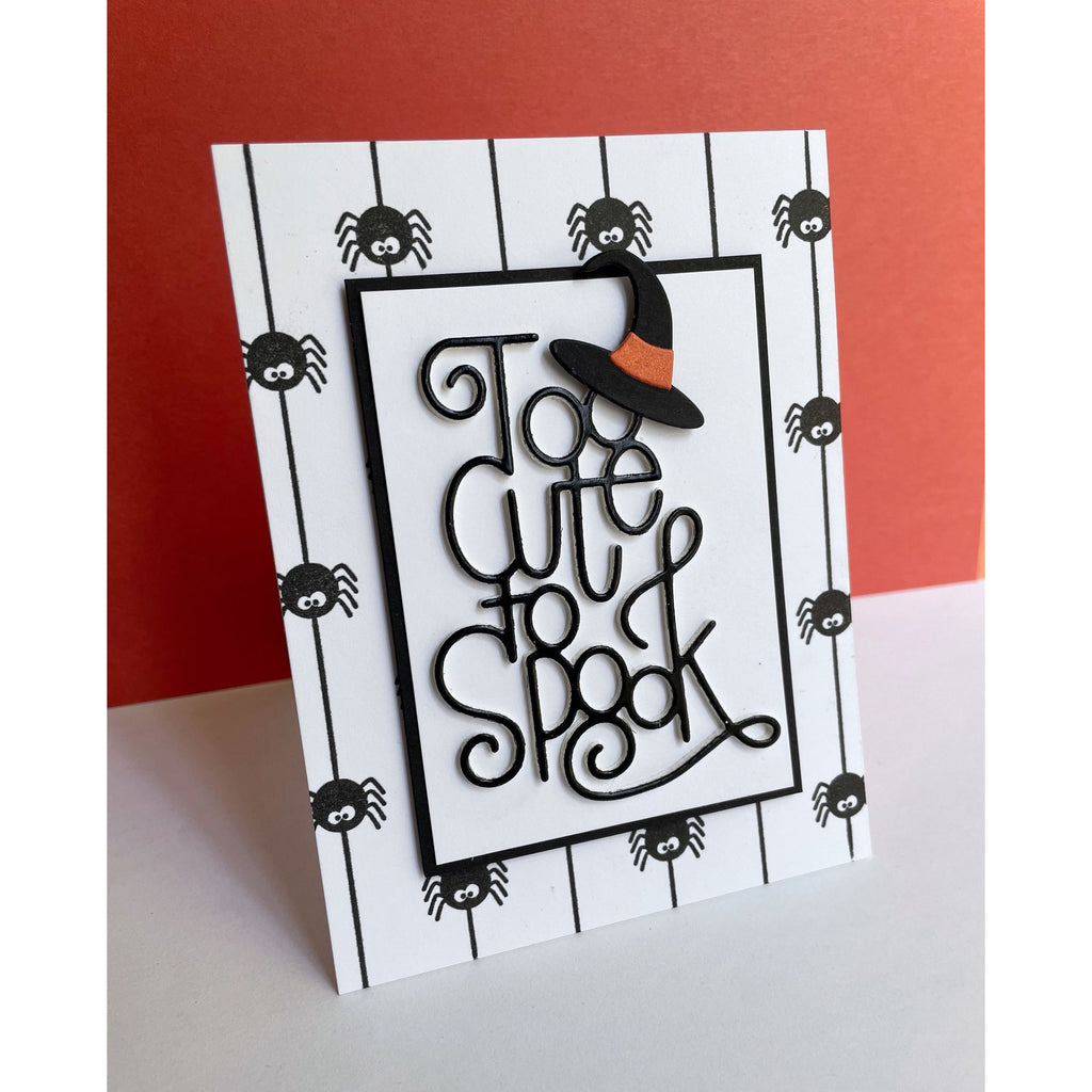 Simon Says Stamp Too Cute To Spook Wafer Dies sssd112850 Stamptember Halloween Card | color-code:ALT04