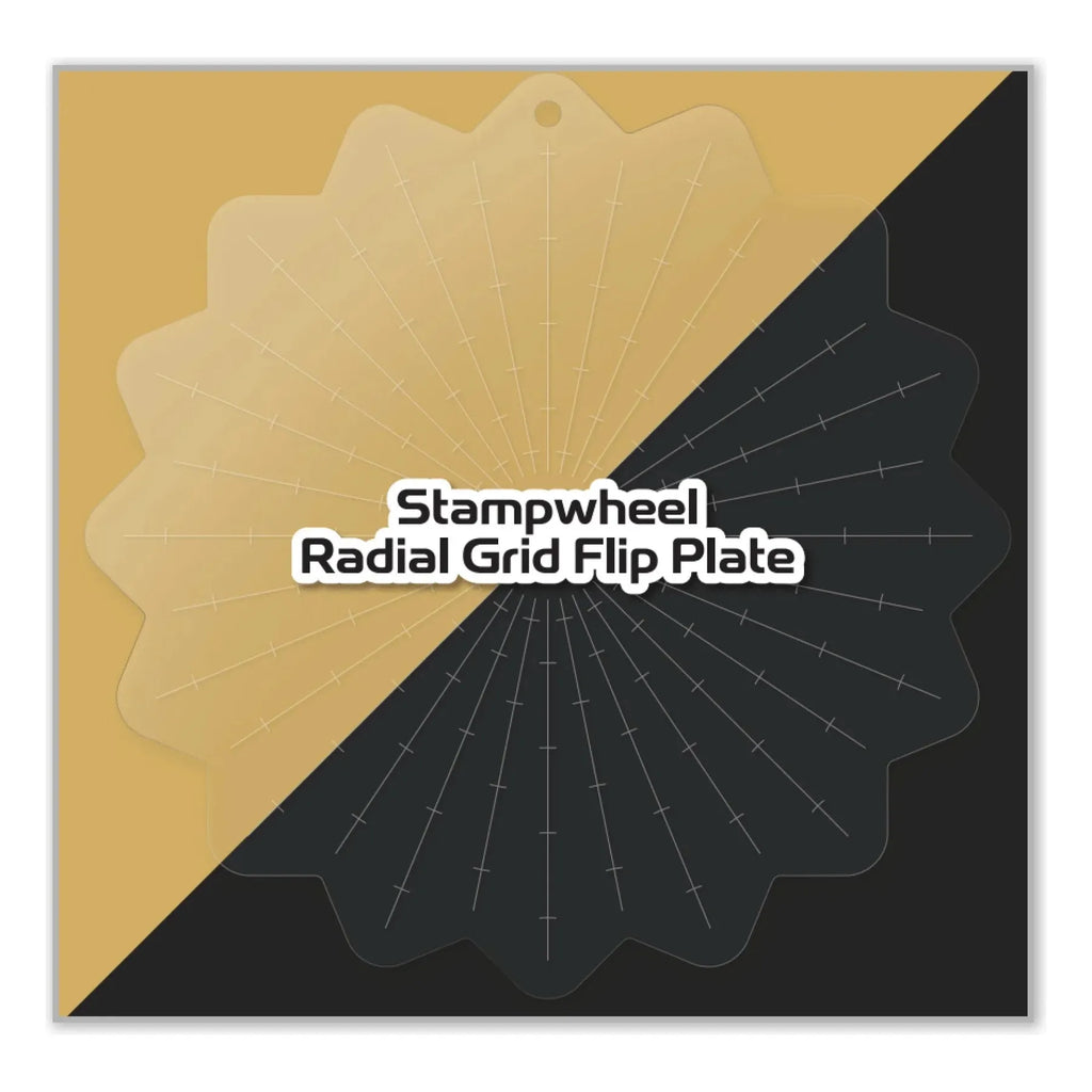 Altenew Stampwheel Radial Grid Flip Plate alt8047