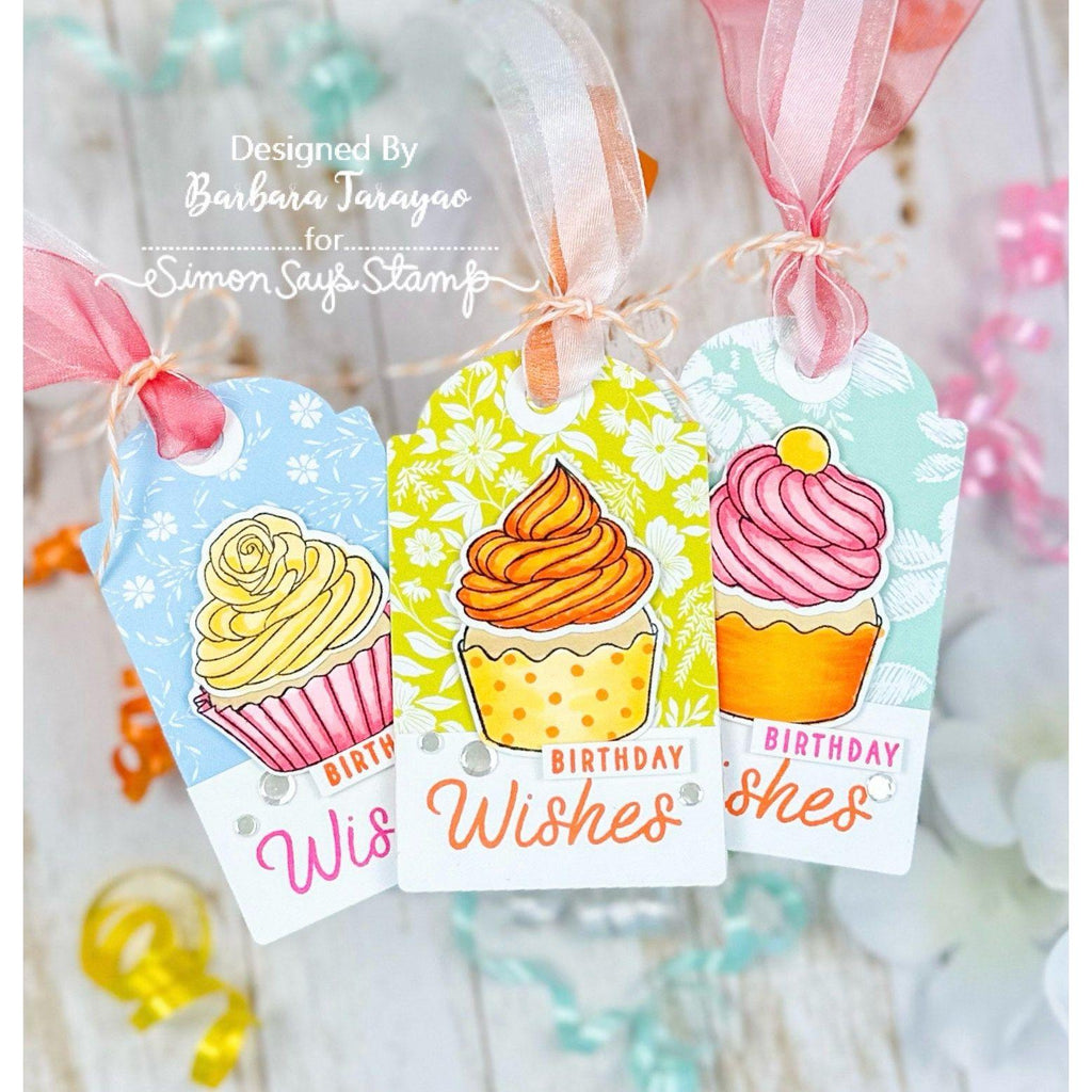 Simon Says Stamp Sweet Birthday More Treats Wafer Dies 1098sdc Birthday Tags | color-code:ALT01