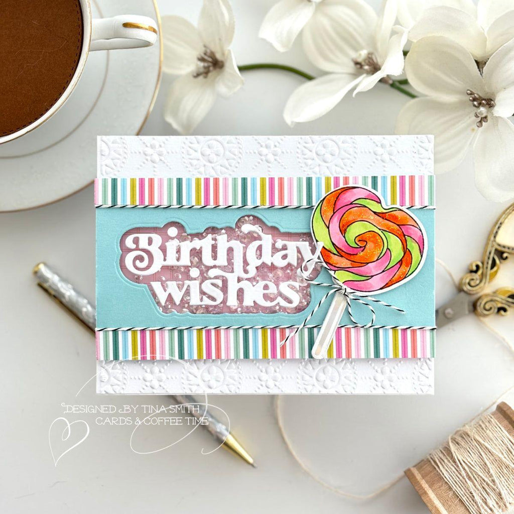 Simon Says Stamp Sweet Birthday More Treats Wafer Dies 1098sdc Birthday Card | color-code:ALT07