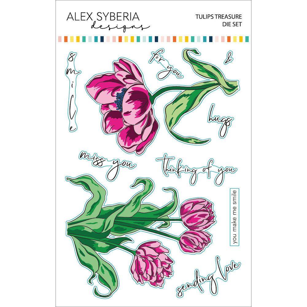 Alex Syberia Designs Tulips Treasure Die Set asdcd84