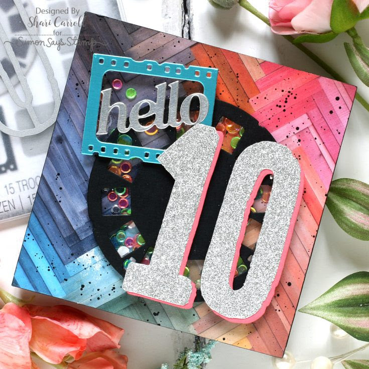 Paper Rose Rainbow Wood 6x6 Paper 31040 hello 10 | color-code:ALT01