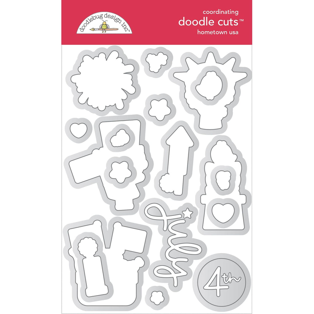 Doodlebug Hometown USA Coordinating Doodle Cuts 8522