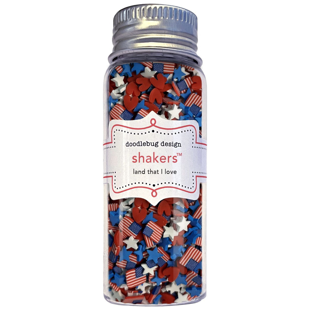 Doodlebug Land That I Love Shakers 8551