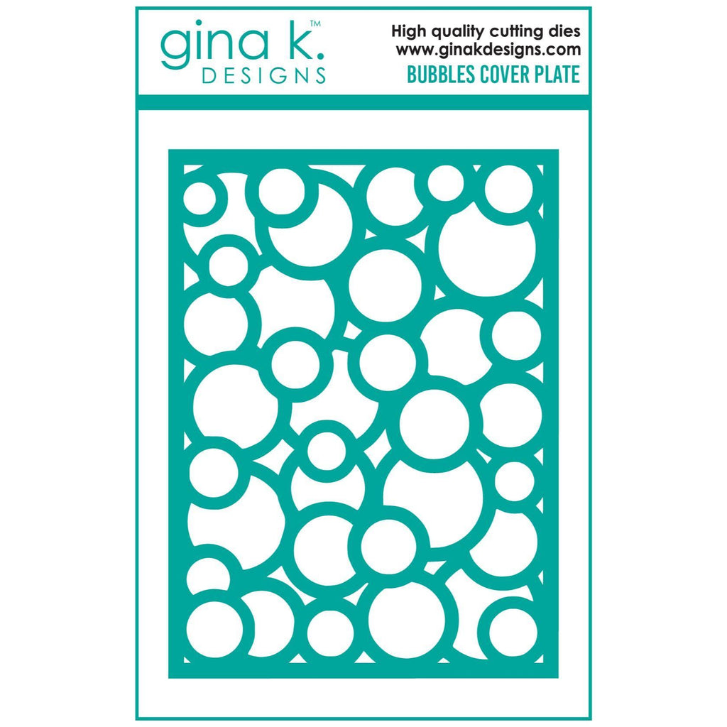 Gina K Designs Bubble Cover Plate Die die0417