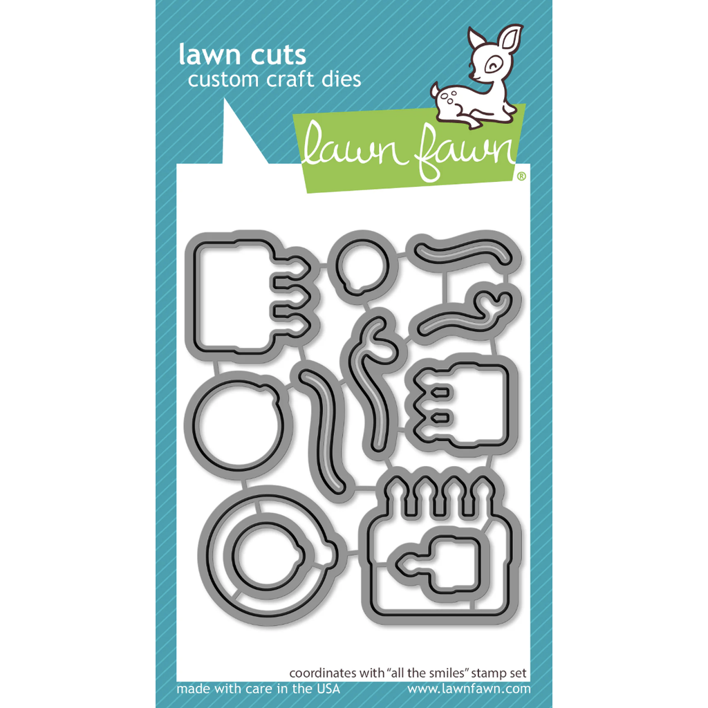 Lawn Fawn All the Smiles Coordinating Dies lf3424