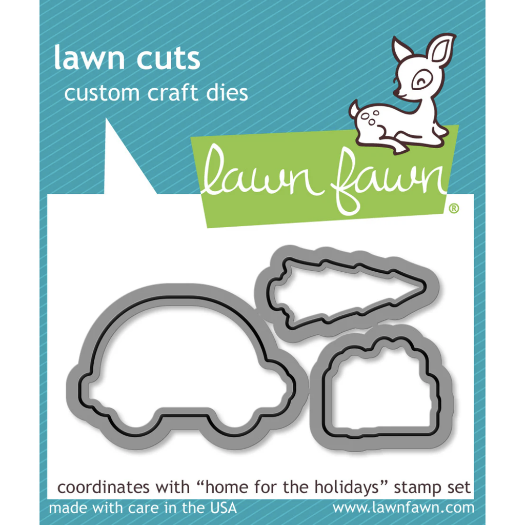 Lawn Fawn Home for the Holidays Coordinating Dies lf1221