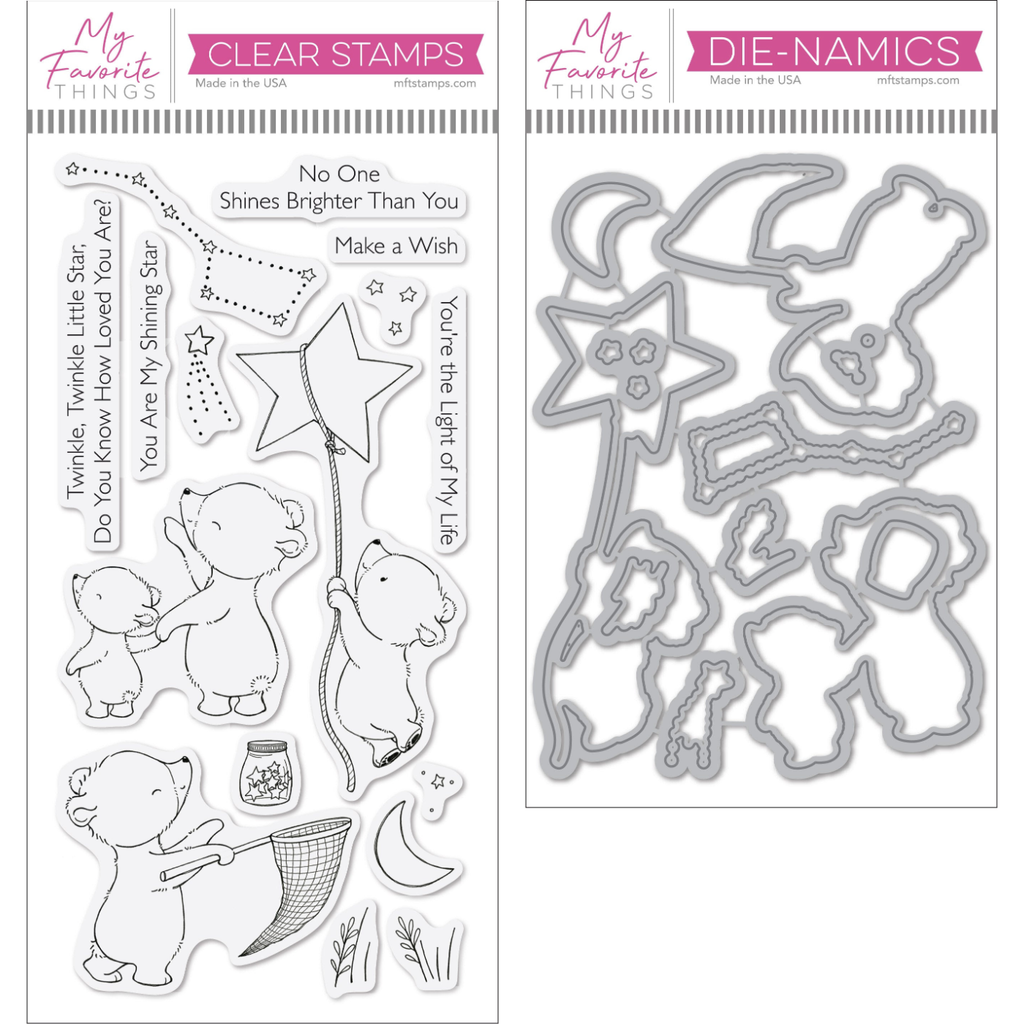 My Favorite Things Twinkle Twinkle Clear Stamp and Die Set