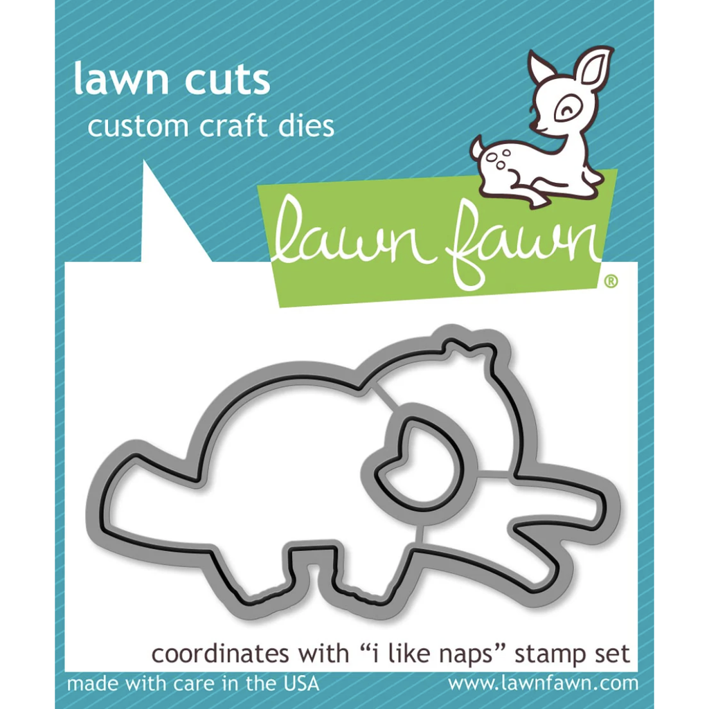 Lawn Fawn I Like Naps Die Cuts lf2164