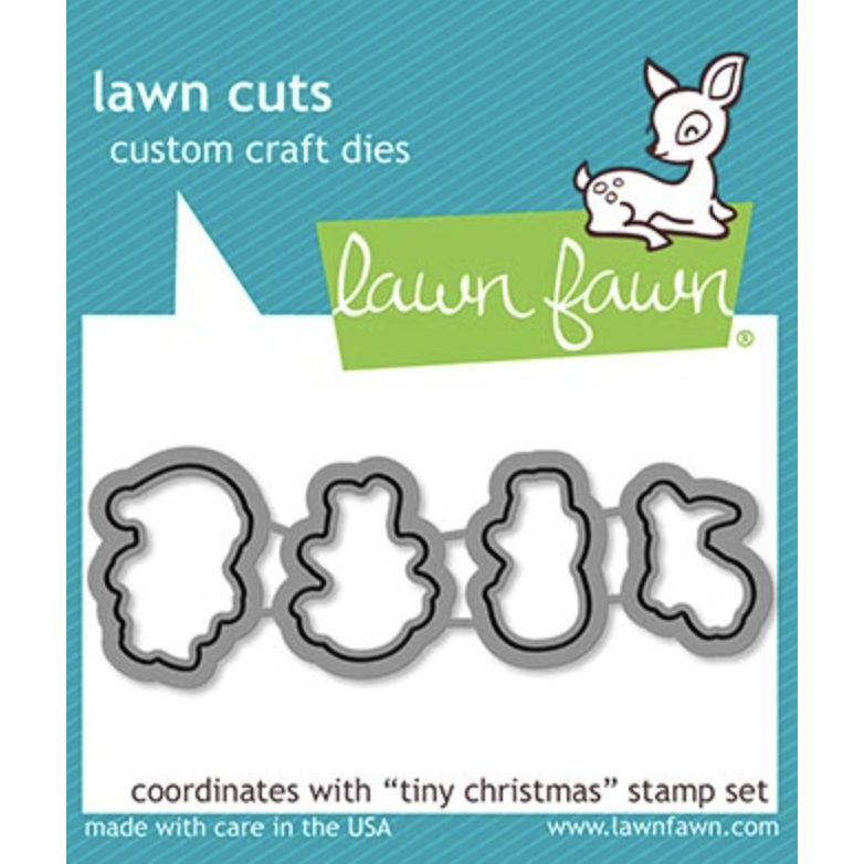 Lawn Fawn Tiny Christmas Custom Craft Dies lf2023