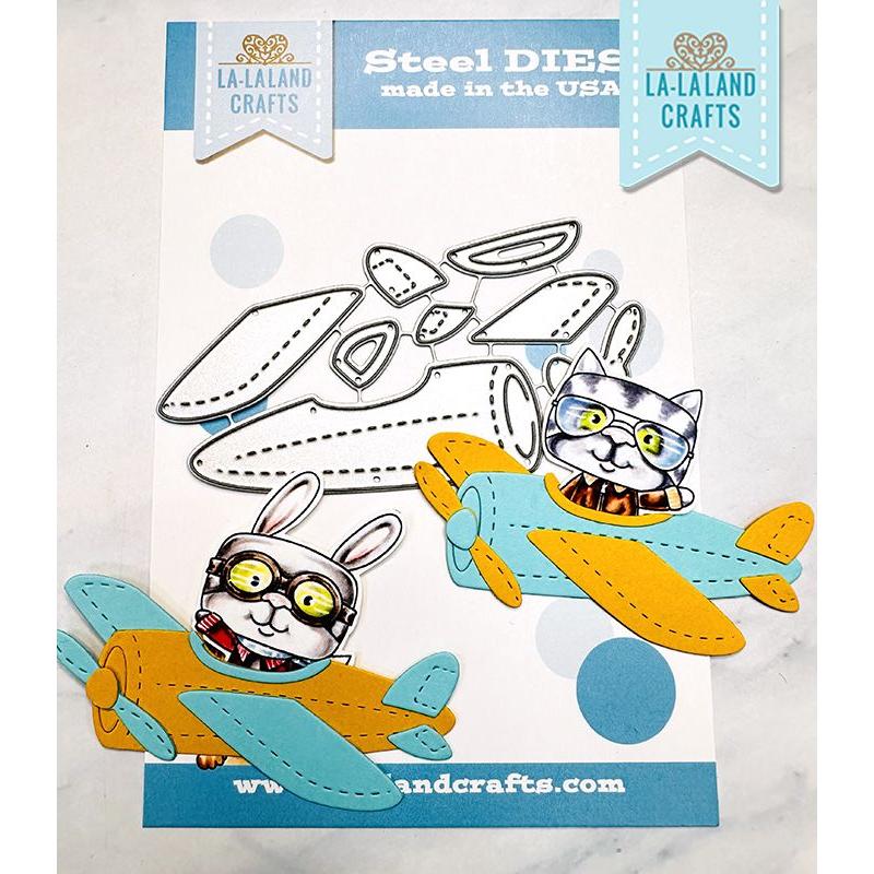 La-La Land Crafts Vintage Plane Die 8831 product image