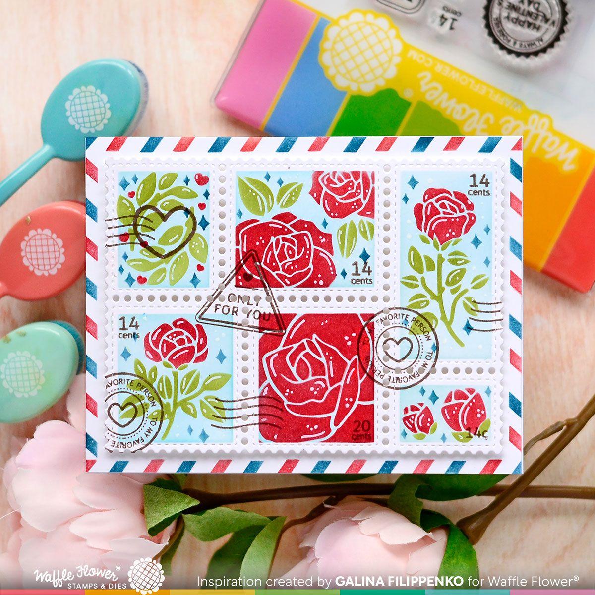 Yellow Rose USPS Stamps - Vintage Floral Stamps – studioACK