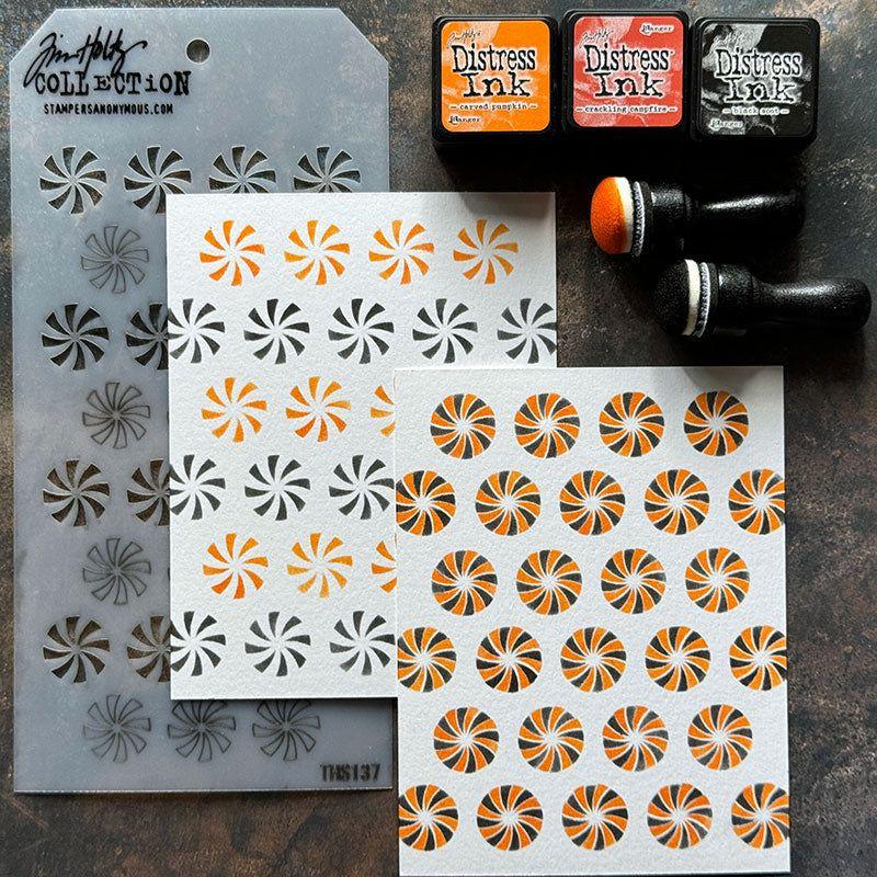 Tim Holtz Distress Mini Ink Pad Carved Pumpkin Ranger TDP47377 Halloween Cards | color-code:ALT840