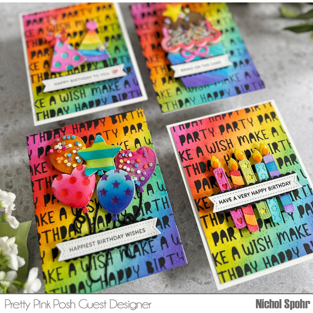 Tim Holtz Distress Mini Ink Pad Salty Ocean Ranger TDP40132 Happy Birthday Cards | color-code:ALT01