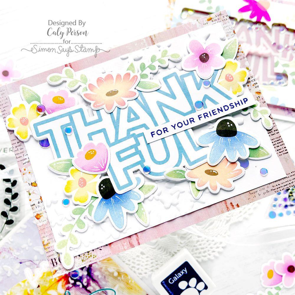 Prima Marketing In Full Bloom 4 x 6 Journaling Cards 668518 Thankful Friendship Card | color-code:ALT01