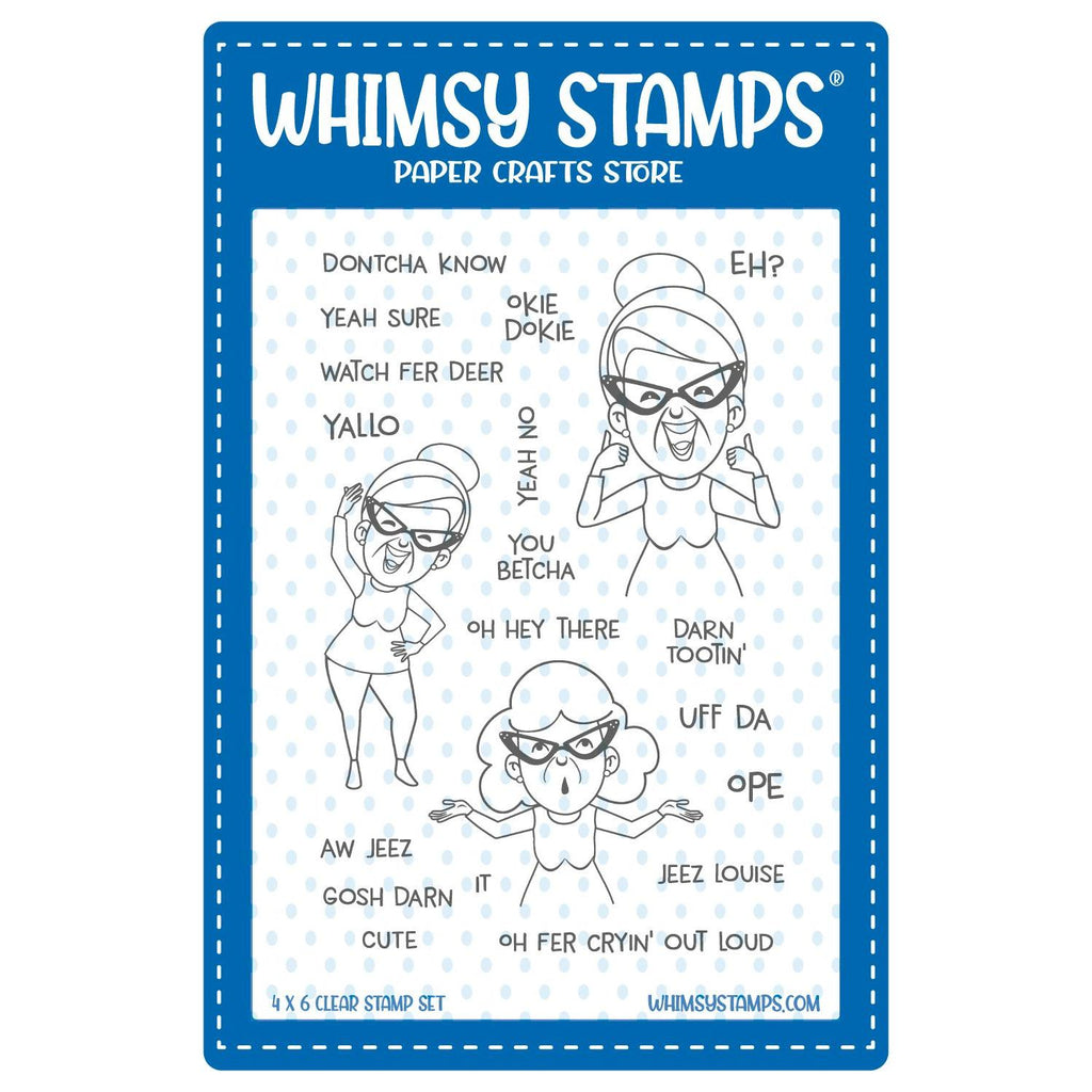 Whimsy Stamps Dontcha Know Clear Stamps cwsd472