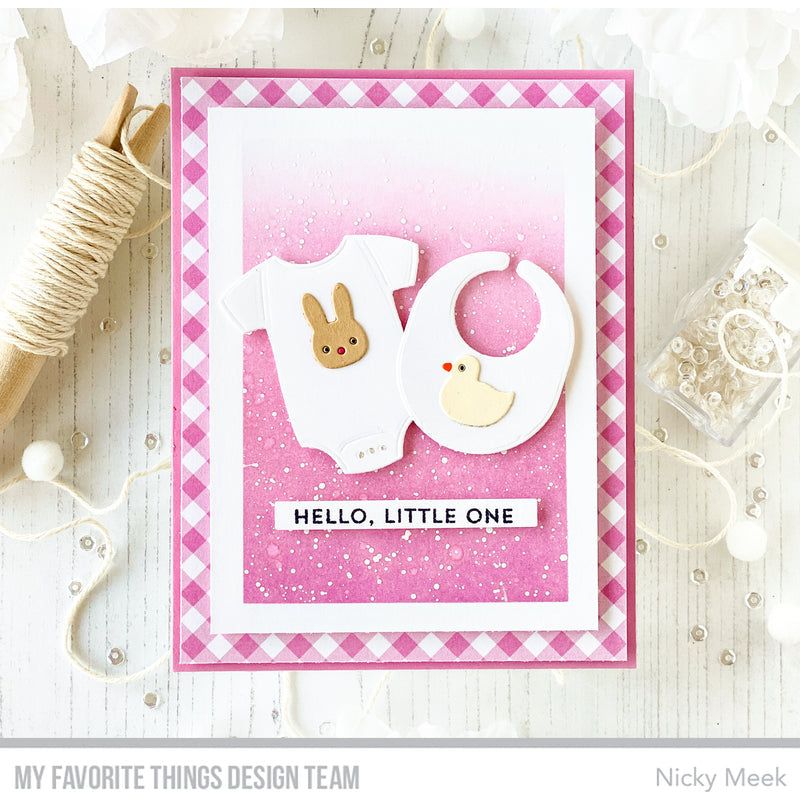 My Favorite Things It's A Baby Dies Die-Namics mft2490 Hello Little Girl | color-code:ALT02