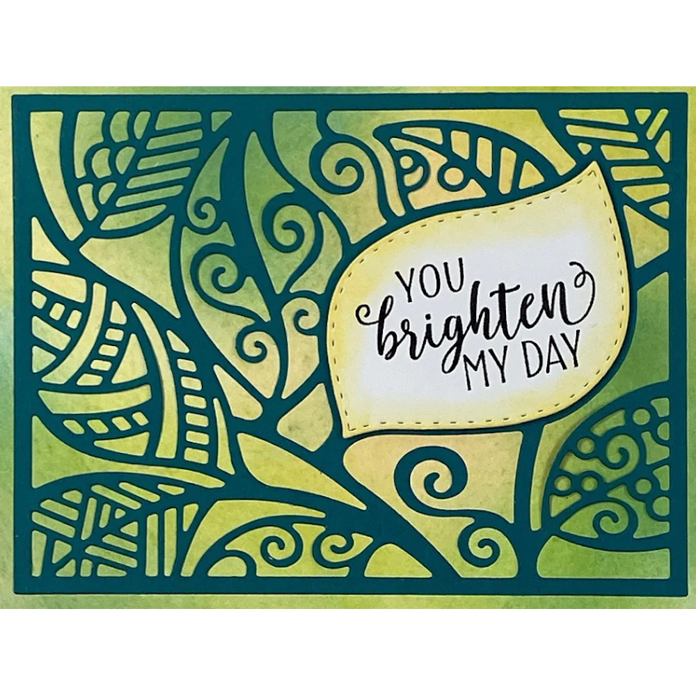 Dare 2B Artzy Well Wishes Clear Stamp Set 19302 Brighten my day