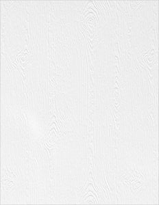 woodgrain cardstock - white