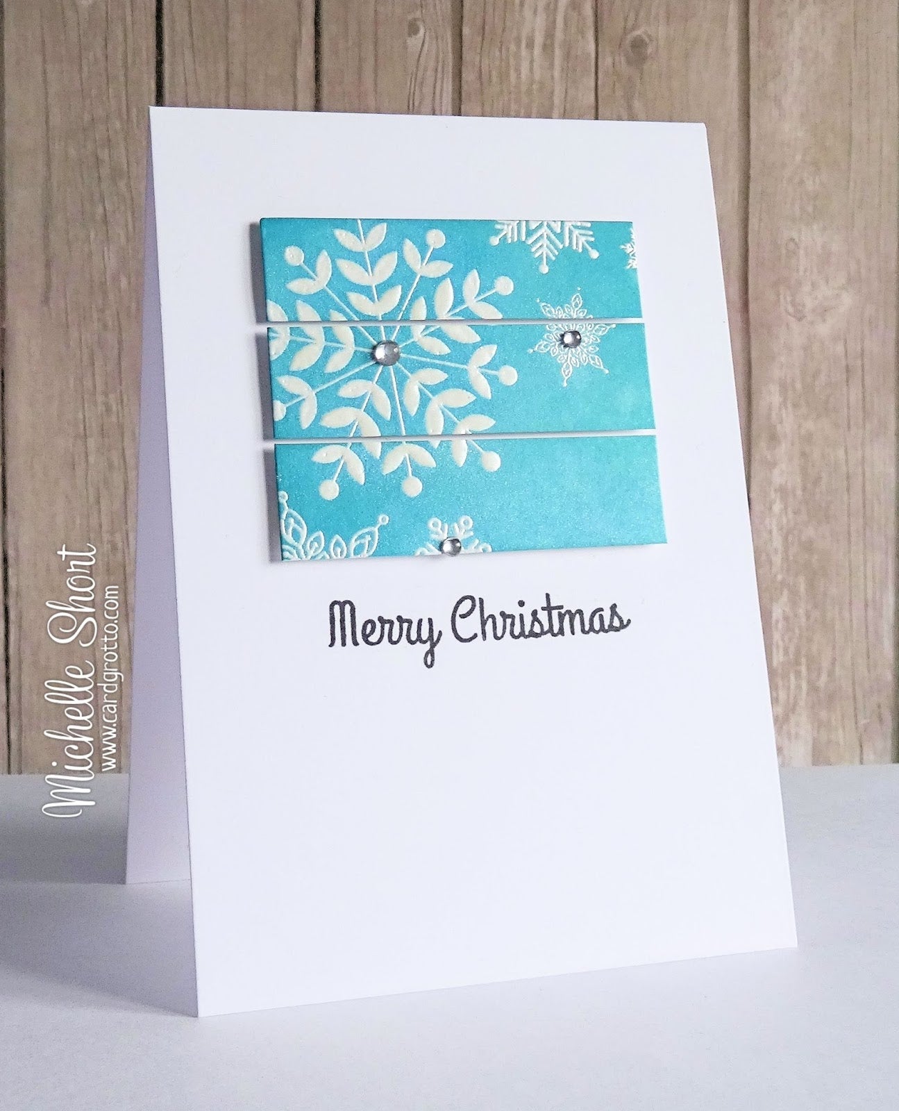 Snowflake Beauty - Clear Stamps and Crafting Products