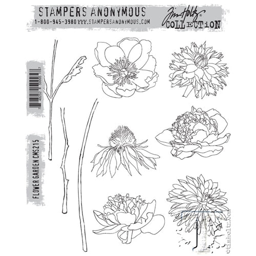 Tim Holtz Cling Mount Stamps - Perspective CMS213