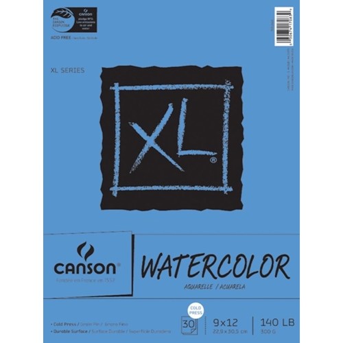 Canson XL Fluid Mixed Media Pad 9 x 12 Inches