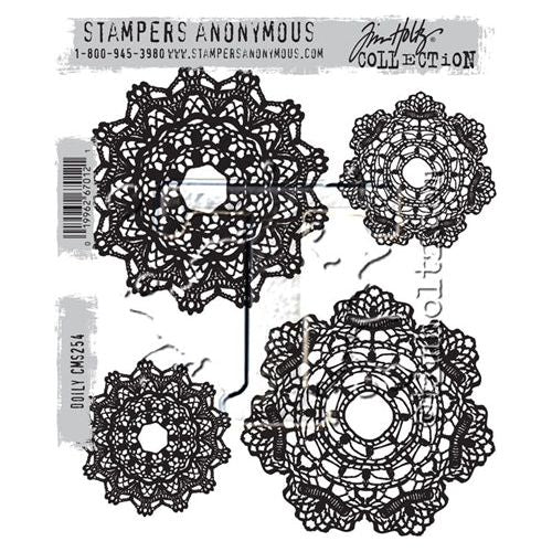 Tim Holtz Cling Stamps - Ladies & Gentlemen