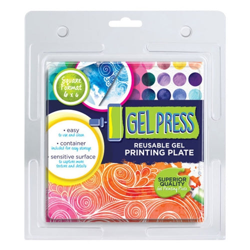 Gel Press Gel Plate - 6 x 6