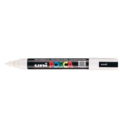 Posca PC-5M Medium White Paint Marker
