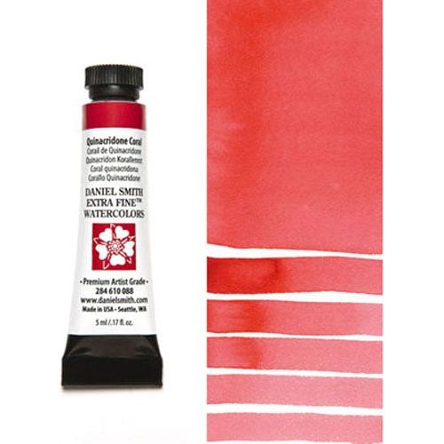 Simon Says Stamp! Daniel Smith QUINACRIDONE CORAL 5ML Extra Fine Watercolor 284610088