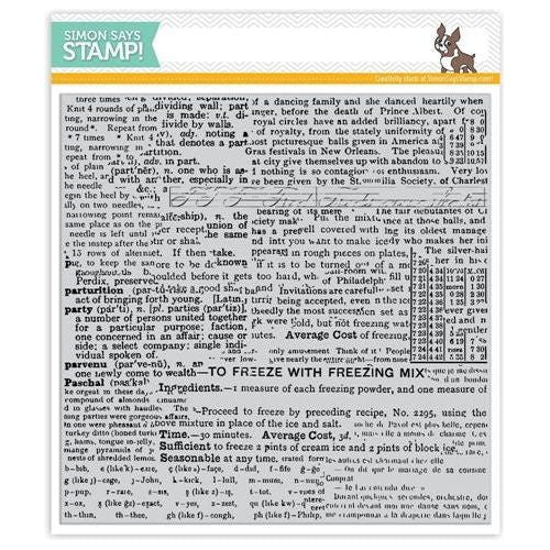 Simon Says Stamp Good Reading Cling Stamp